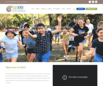 AAee.org.au(Australian Association for Environmental Education (AAEE)) Screenshot