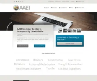 AAei.org(American Association of Exporters and Importers) Screenshot