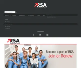 AAemrsa.org(The American Academy of Emergency Medicine Resident and Student Association (AAEM/RSA)) Screenshot