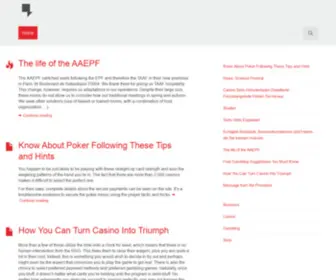 AAepf.org Screenshot