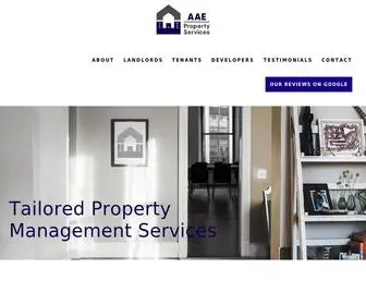 AAepropertyservices.com.au(AAE Property Management and Leasing Services) Screenshot