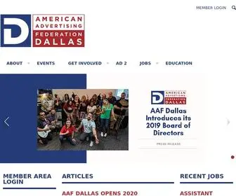 AAfdallas.org(AAF) Screenshot