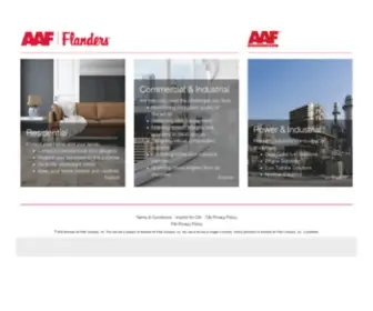 AAfintl.com(AAF International) Screenshot