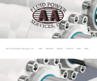 AAFPS.com(AA Fluid Power Services) Screenshot