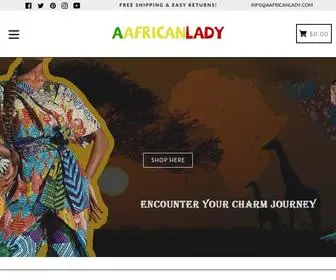 AAfricanlady.com(A African Lady) Screenshot