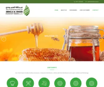 AAFST.com(Abdulla Al Amoudi Food Stuff Trading LLC) Screenshot