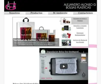 AAgbolsasplasticas.com.co(AAG Bolsas Plasticas) Screenshot