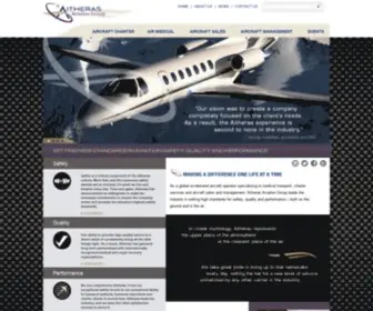 AAgjet.com(Aitheras Aviation Group) Screenshot