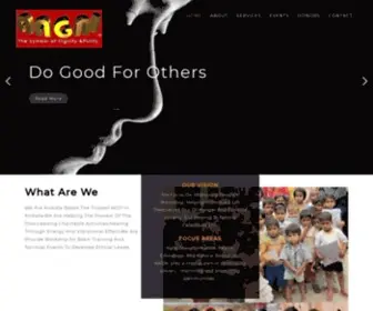 AAgni.com(GoodWill Responsive web template) Screenshot