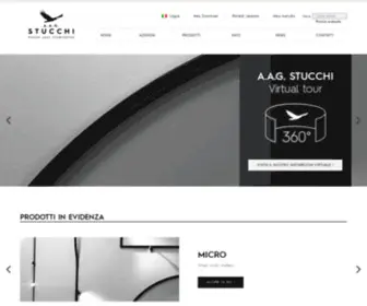 AAgstucchi.it(Scopri la gamma di prodotti per l'illuminazione di A.A.G. Stucchi) Screenshot