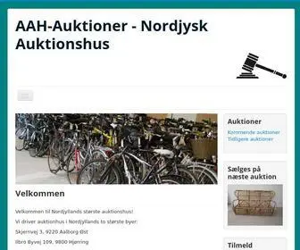 AAH-Auktioner.dk(Nordjysk Auktionshus) Screenshot