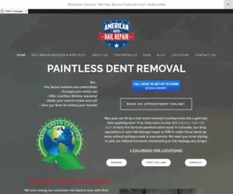 AAhail.com(Paintless dent repair in colorado) Screenshot