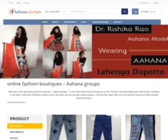 AAhanagroups.com(Aahana groups) Screenshot