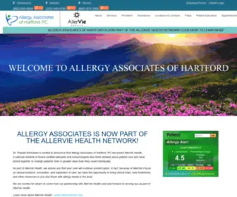 AAHMD.com(Allergy Associates Hartford) Screenshot