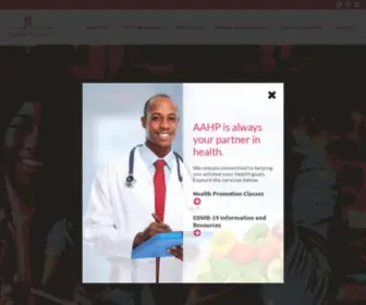 AAhpmontgomerycounty.org(African American Health Program) Screenshot