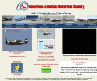 AAHS-Online.org(American Aviation Historical Society) Screenshot