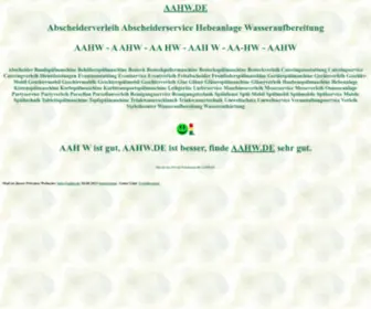 AAHW.de(Spülmobil) Screenshot