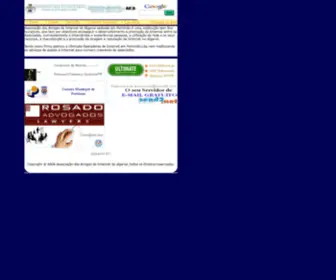 AAia.pt(AAIA-Associa玢o dos Amigos da Internet do Algarve) Screenshot