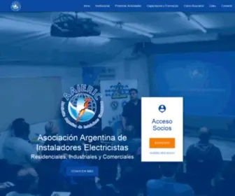 AAieric.org.ar(Asociación Argentina de Instaladores Electricistas) Screenshot