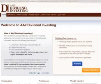 AAiidividendinvesting.com(Dividend Investing) Screenshot