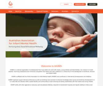 AAimhi.org(Australian Association for Infant Mental Health) Screenshot
