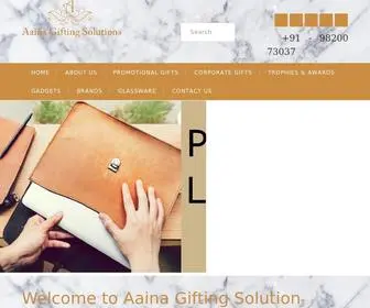 AAinagifting.com(Aaina Gifts Solution) Screenshot