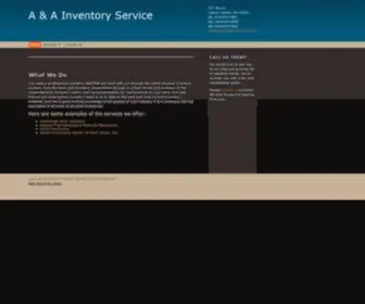 AAinventoryservice.com(A & A Inventory Service) Screenshot