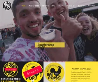 AAipop.nl(It grutste Frysktalich festival fan de wrâld) Screenshot