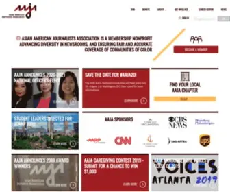 AAja.org(Front Page) Screenshot