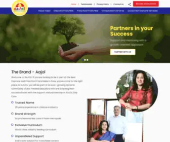 AAjolfranchisee.com(Best Daycare & Preschool Franchise) Screenshot