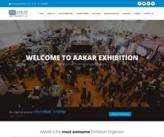 AAkarexhibition.com(Aakar Exhibition) Screenshot