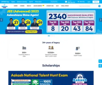 AAkash.ac.in(India's Best Coaching for NEET (UG)) Screenshot