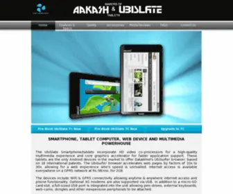 AAkashcomputer.co.in(Aakash Tablet India) Screenshot