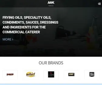 AAkfoodservice.co.uk(AAK) Screenshot