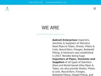 AAkrutient.com(Aakruti Enterprises) Screenshot