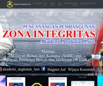 AAL.ac.id(Akademi Angkatan Laut) Screenshot
