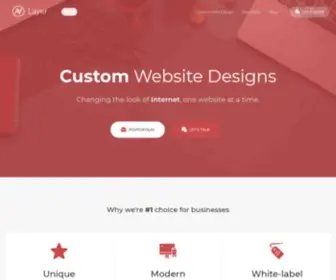 AAlayer.com(Custom Website Design) Screenshot