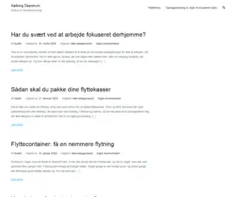 AAlborg-Depotrum.dk(Endnu en WordPress) Screenshot