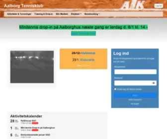 AAlborgtennisklub.dk(Aalborg Tennisklub) Screenshot