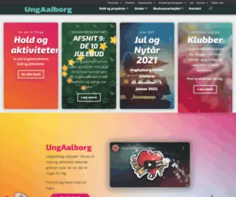 AAlborgungdomsskole.dk(UngAalborg / Aalborg Ungdomsskole) Screenshot