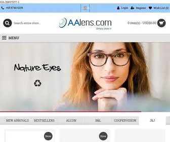 AAlens.net(Contact Lens) Screenshot