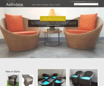 AAlindaya.com(Furniture & Lifestyle Shop Located in Kotte) Screenshot