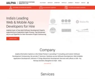 AAlpha.net(Software Development Outsourcing) Screenshot