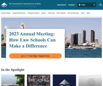 AALS.org(Association of American Law Schools) Screenshot