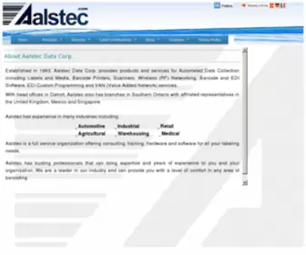 AAlstec.com(Aalstec) Screenshot