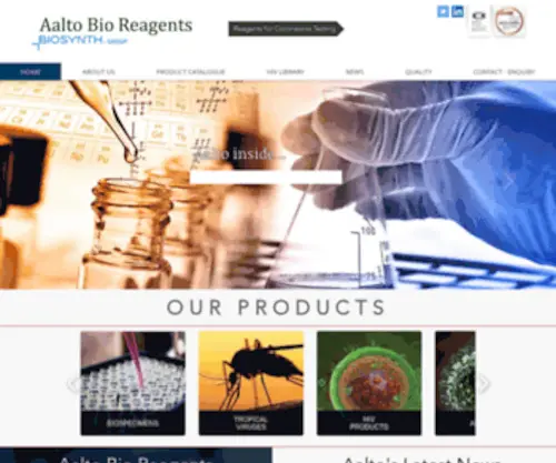 AAltobioreagents.com(Aalto Bio Reagents) Screenshot