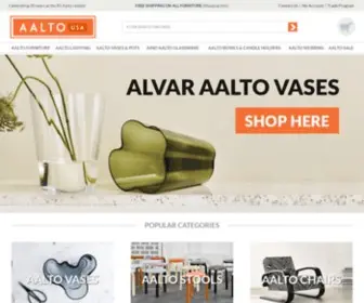 AAltousa.com(Alvar Aalto & Aino Aalto Designs) Screenshot