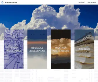 AAltronav.eu(Aeronautical services) Screenshot