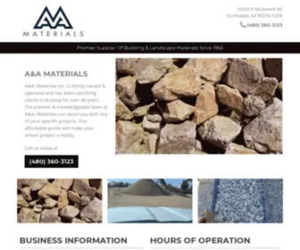 AAmaterialsinc1.com(AA Materials) Screenshot