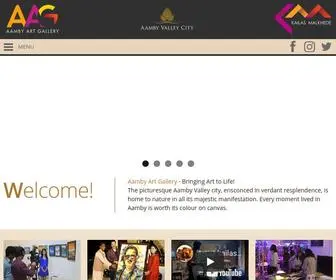 AAmbyartgallery.com(Aamby Art Gallery) Screenshot